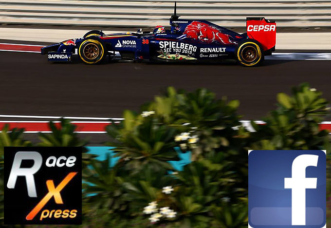 RaceXpress Facebookpage